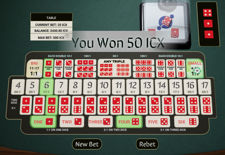 sic bo gambling