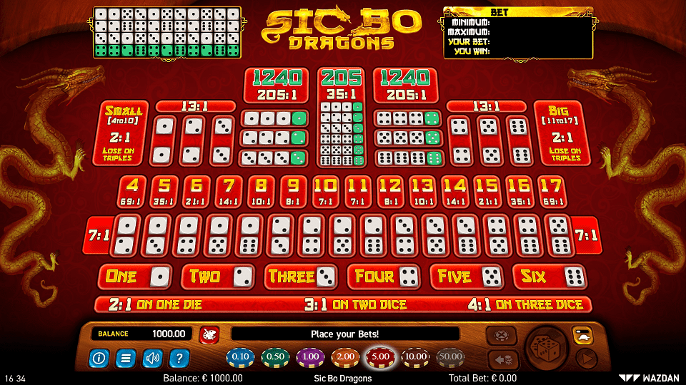 sic bo gambling