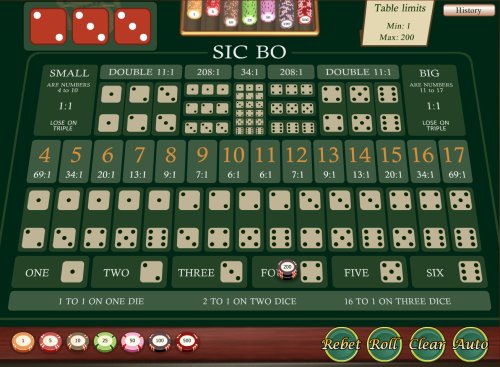 sic bo gambling